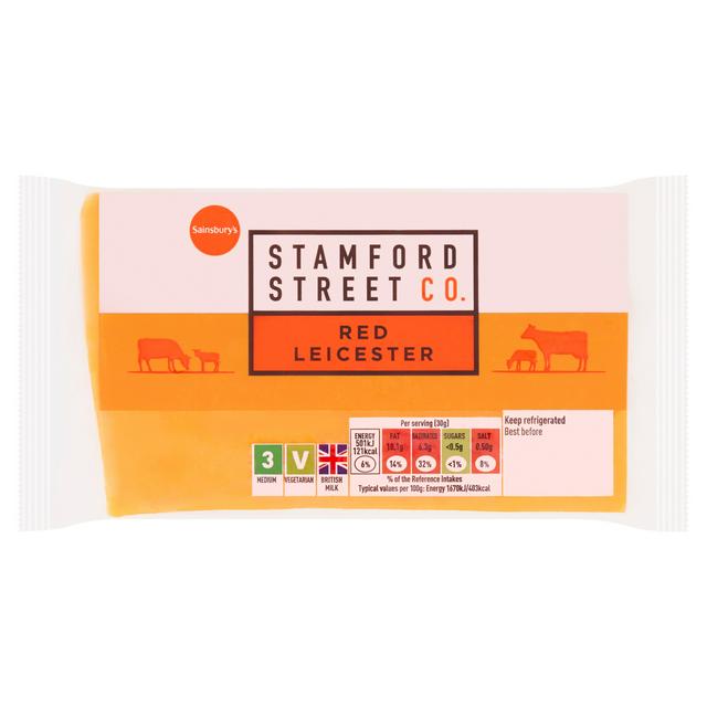 Stamford Street Co . Red Leicester 600g