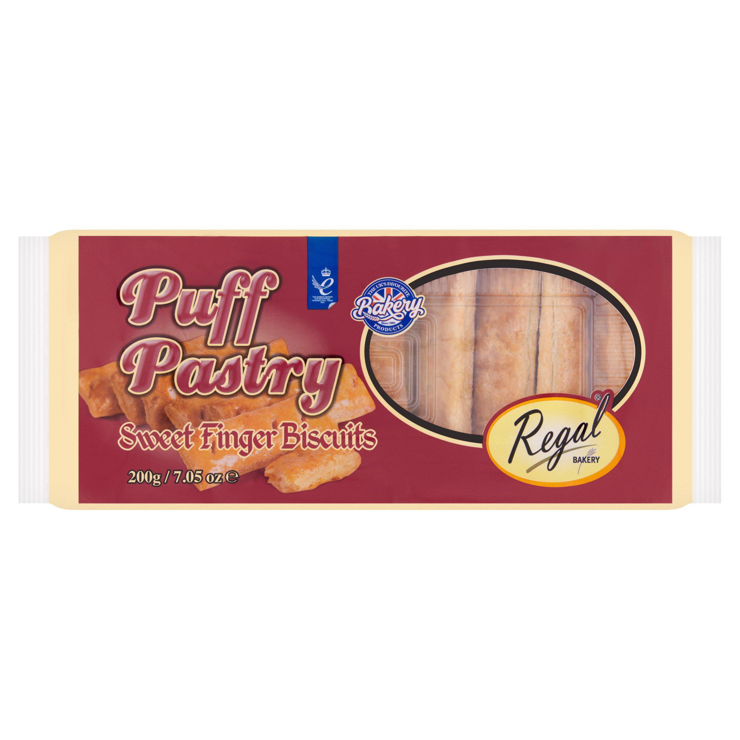 Regal Bakery Puff Pastry Finger Biscuits