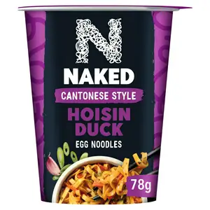 Naked Cantonese Style Hoisin Duck Egg Noodles 78g