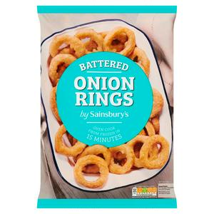 Frozen Battered Onion Rings 500 g