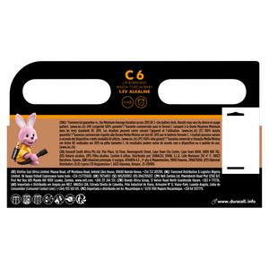 Duracell Pack of 6 Plus Alkaline C Batteries - gallery image 2