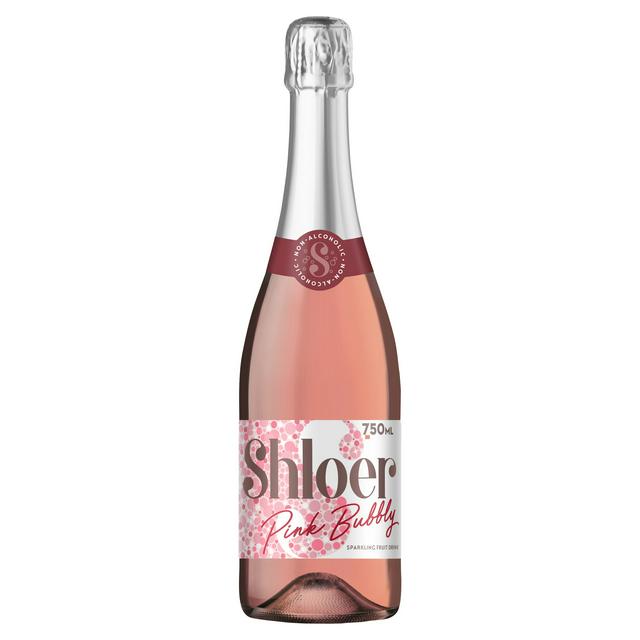 Shloer Pink Non Alcoholic Bubbly Sparkling Juice Drink 750ml