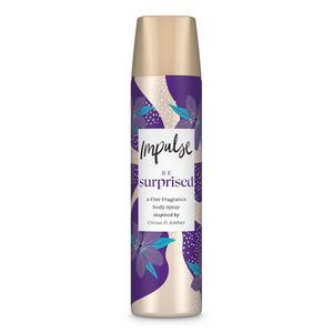 Impulse Bodyspray Deodorant, Be Suprised 75ml - gallery image 2