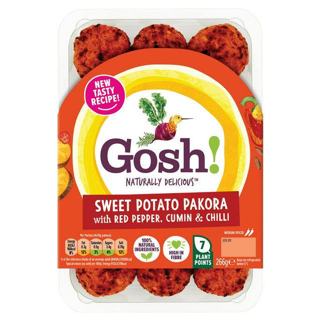 Gosh! Great Food Sweet Potato Pakora 266g - gallery image 1
