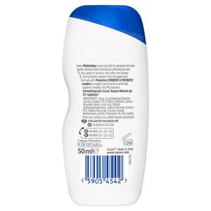 Sanex Expert Skin Health Moisturising Shower Gel Body Wash Travel Size 50ml - gallery image 2