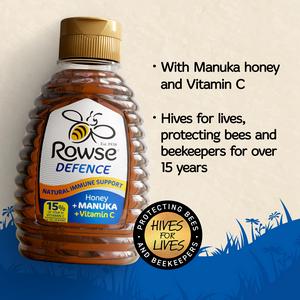 Rowse Defence Honey + Manuka + Vitamin C 250g - gallery image 2