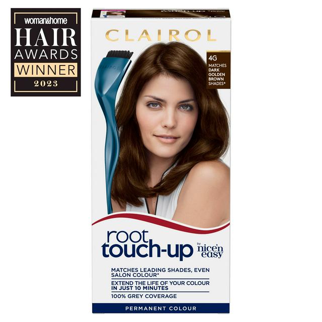 Clairol Root Touch Up Hair Dye Dark Golden Brown 4G