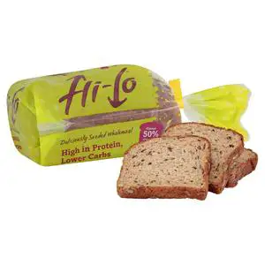 Hi-Lo Seeded Medium Sliced Wholemeal Bread 400g