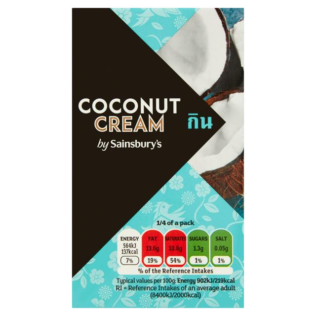 Sainsbury's Coconut Cream 250ml