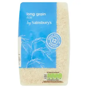 Sainsbury's Long Grain Rice 1kg