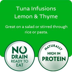 John West Lemon & Thyme No Drain Tuna Infusions 80g - gallery image 4