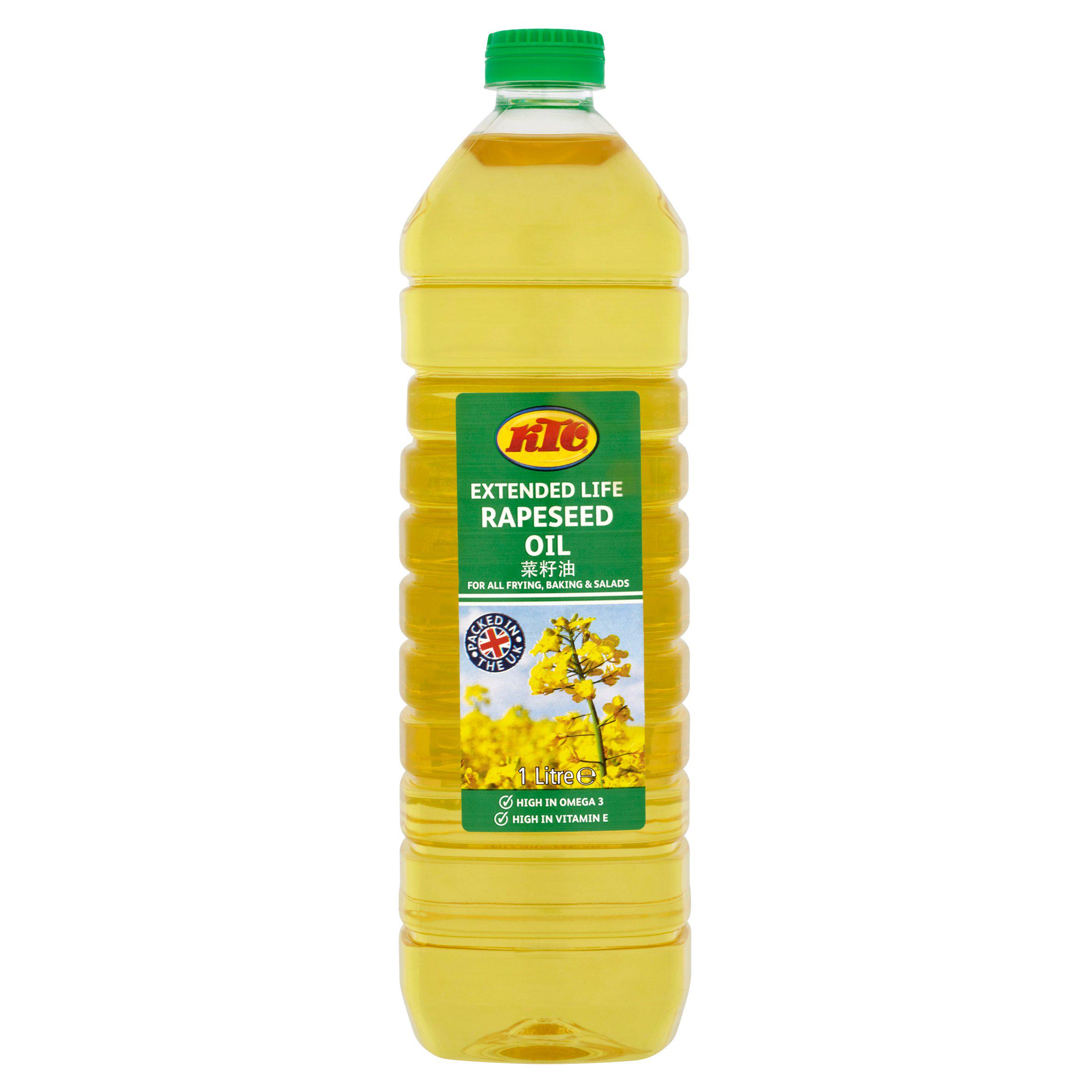 KTC Rapeseed Oil Extended Life Cooking Oil 1L