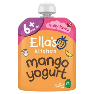 Ella's Kitchen Organic Mango Greek Style Yoghurt Baby Food Pouch 6+ Months 90g