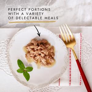 Gourmet Mon Petit Meaty Variety Duck, Chicken & Turkey Wet Cat Food 6 x 50g - gallery image 2