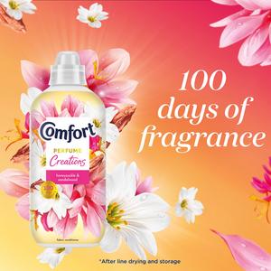 Comfort Creations Fabric Conditioner Honeysuckle & Sandalwood 30 Washes 900ml - gallery image 6