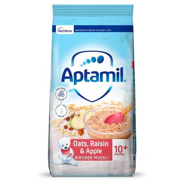 Aptamil Oats Apple & Plum Muesli Baby Cereal 275g