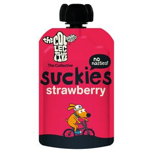 The Collective Suckies Strawberry Kids Yoghurt Pouch 100g