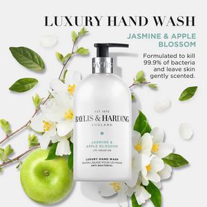 Baylis & Harding Signature Jasmine & Apple Blossom Anti Bacterial Hand Wash 500ml - gallery image 3
