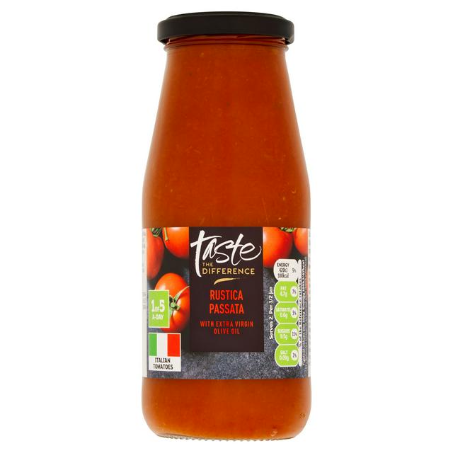 Sainsbury's Rustica Italian Passata, Taste the Difference 430g - gallery image 1
