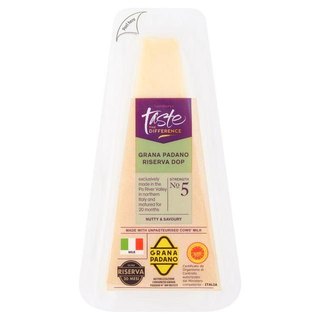 Sainsbury’s Grana Padano Riserva Cheese, Taste the Difference 150g