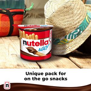 Nutella & Go! Hazelnut & Chocolate Spread + Breadsticks Snack 48g - gallery image 4