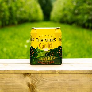 Thatchers 4 x 440ml Gold Apple Cider - gallery image 3
