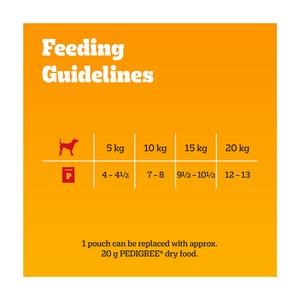 Pedigree Adult Wet Dog Food Pouches Mixed In Gravy 12x100g - gallery image 5