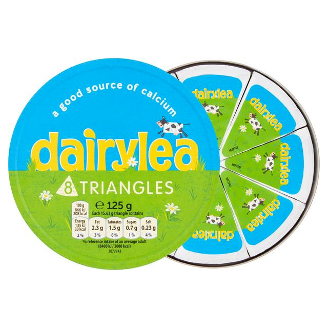 Dairylea Cheese Triangles x8 125g | Sainsbury's