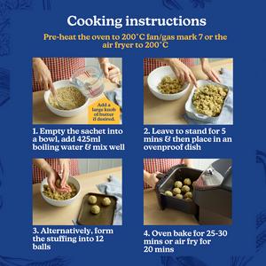 Paxo Sage & Onion Stuffing Mix 170g - gallery image 5
