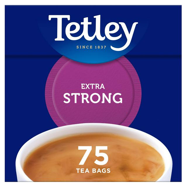 Tetley Extra Strong Tea Bags x75
