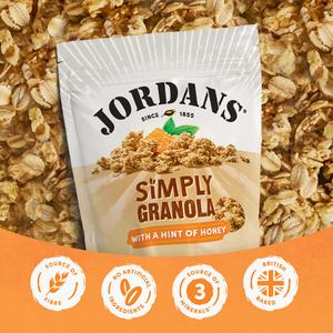 Jordans Simply Granola with a Hint of Honey Breakfast Cereal 750g - gallery image 3