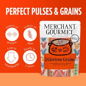 Merchant Gourmet Simply Cooked Glorious Grains with Red Rice & Quinoa 250g - gallery image 3