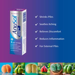 Anusol Soothing Relief Ointment for Haemorrhoids & Piles Treatment 15g - gallery image 2