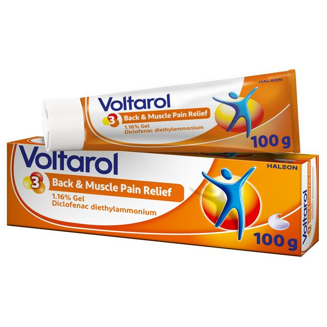 Voltarol Back and Muscle Pain Relief Gel 1.16% 100g - £11.88 - Compare ...
