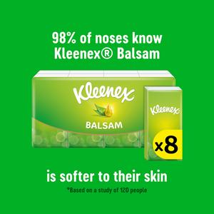 Kleenex Balsam Pocket Pack Tissues 8x9 Sheets - gallery image 4