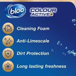 Bloo Colour Active Fresh Flowers Toilet Rim Block 50g - gallery image 2