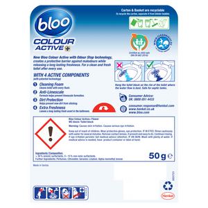 Bloo Colour Active Fresh Flowers Toilet Rim Block 50g - gallery image 6