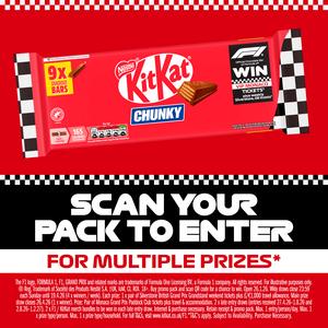 KitKat Chunky Milk Chocolate Bar Multipack x9 288g - gallery image 3