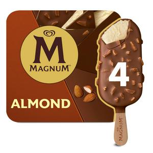 Magnum Ice Cream Almond 4x100ml