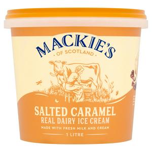 Mackie's Indulgent Ice Cream Salted Caramel 1L