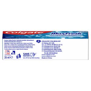Colgate Max Fresh Cooling Crystals Travel Size Toothpaste 20ml - gallery image 2