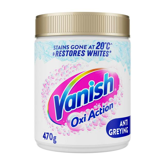 Vanish Gold Oxi Action Laundry Stain Remover Powder White 470g