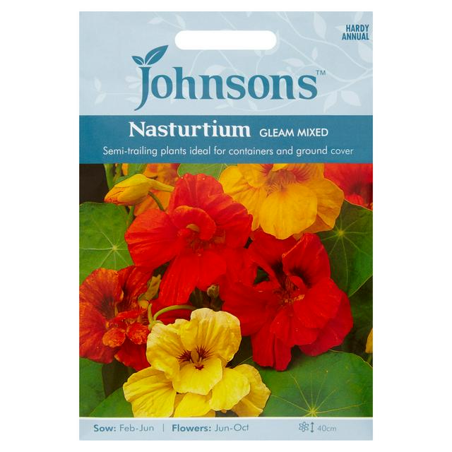 Johnsons UK/JO/FL Nasturtium Gleam Mixed