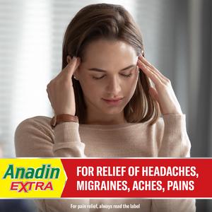 Anadin Extra Aspirin Paracetamol & Caffeine Caplets x12 - gallery image 4