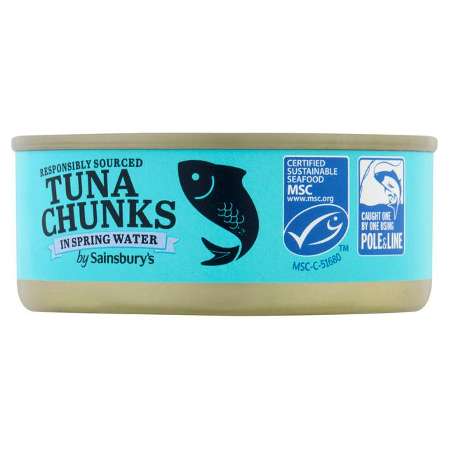 Sainsbury's Tuna Chunks in Spring Water 145g £0.65 Compare Prices