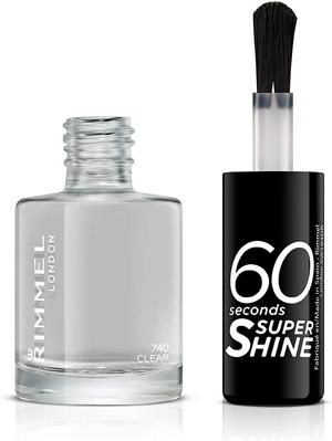 Rimmel 60 Seconds Super Shine Nail Polish Clear - gallery image 2