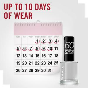 Rimmel 60 Seconds Super Shine Nail Polish Clear - gallery image 4