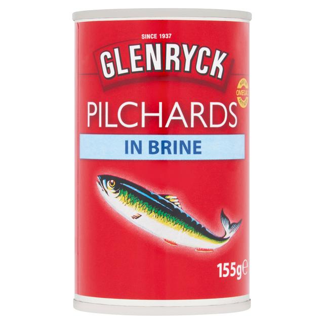 Glenryck Pilchards in Brine 155g (93g*)