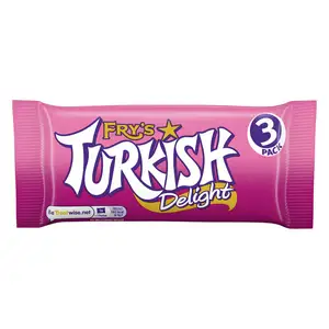 Fry's Turkish Delight Chocolate Bar Multipack x3 153g