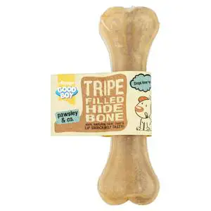 Good Boy Pawsley & Co Tripe Filled Hide Bone Dog Treats